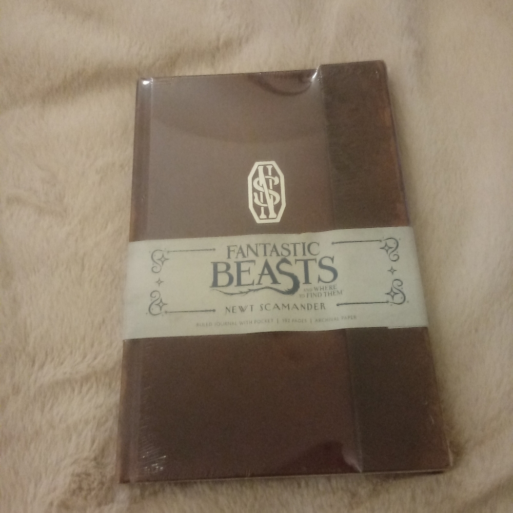 Fantastic Beasts Notebook - New in Plastic!